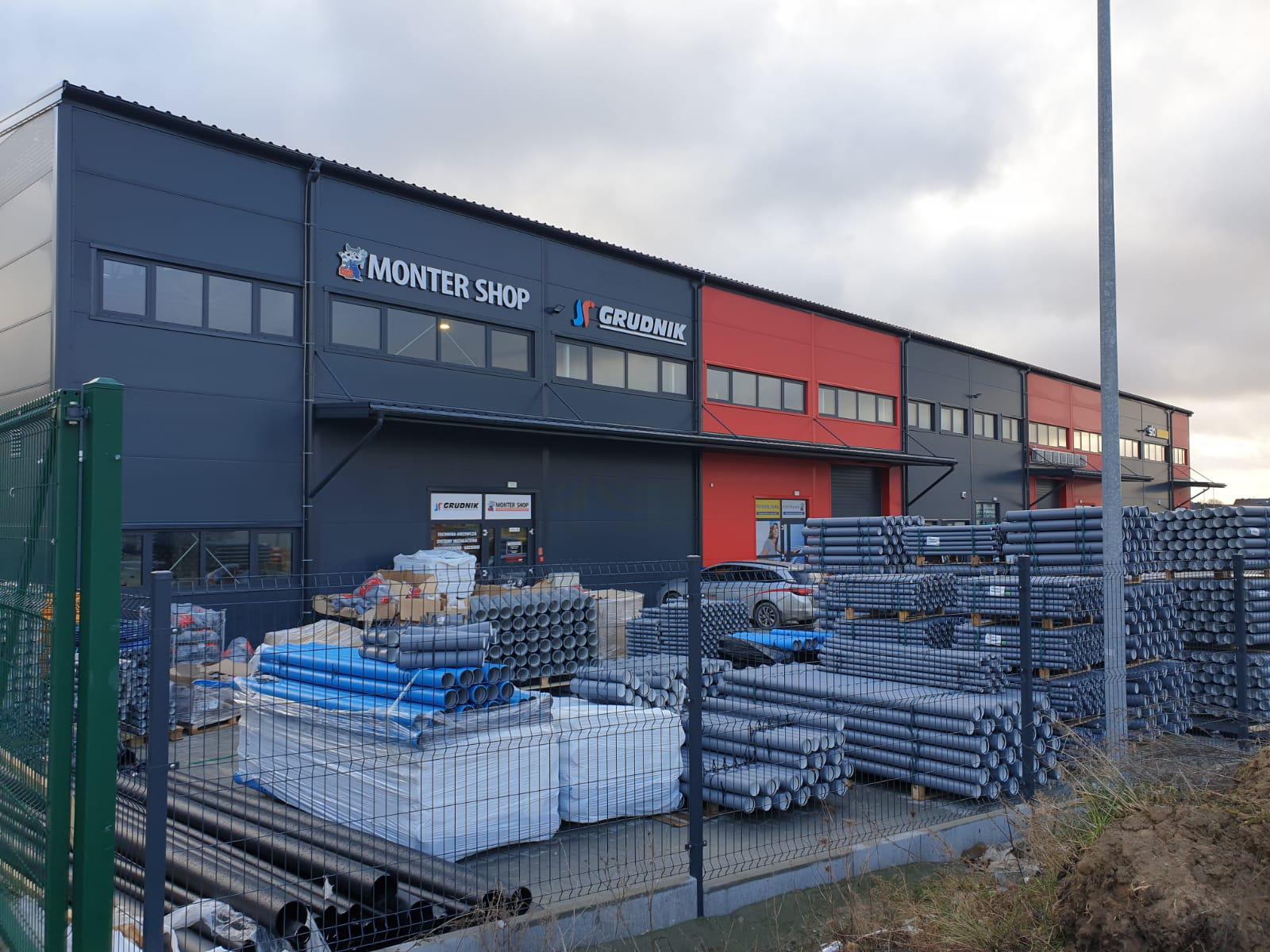 Budynek magazynowy o powierzchni 2700 m2 w Gdańsku